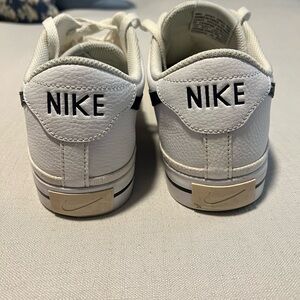 Nike Court Legacy Sneakers White and  Blue Sneakers